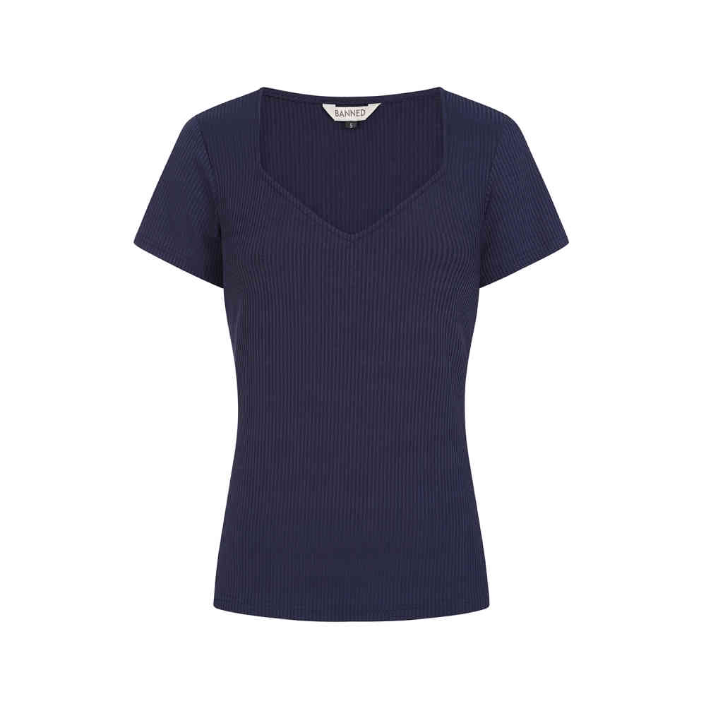 Banned - Fara Top - Blauw